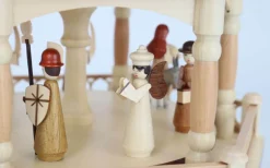 Müller Kleinkunst Einzelstücke | Weihnachtspyramiden*Weihnachtspyramide Heilige Geschichte, 4 - stöckig, , 64 cm von