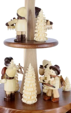 Legler Holz- und Drechslerwaren HODREWA Weihnachtspyramiden*Weihnachtspyramide Händler doppelstöckig von Legler