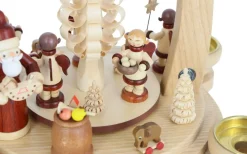 Müller Kleinkunst Weihnachtspyramiden*Weihnachtspyramide mit Bescherung, 34 cm von