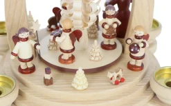Müller Kleinkunst Weihnachtspyramiden*Weihnachtspyramide mit Bescherung, 34 cm von