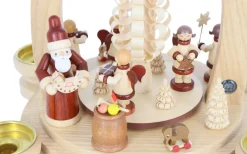 Müller Kleinkunst Weihnachtspyramiden*Weihnachtspyramide mit Bescherung, 34 cm von