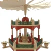 Richard Glässer GmbH Weihnachtspyramiden*Weihnachtspyramide mit Christi Geburt, 2 – stöckig, 28 cm von Richard Glässer