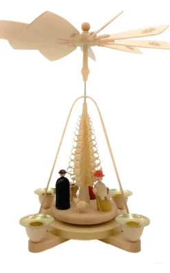 Richard Glässer GmbH Weihnachtspyramiden*Weihnachtspyramide mit Christi Geburt, 28 cm, von Richard Glässer
