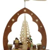 Müller Kleinkunst Weihnachtspyramiden*Weihnachtspyramide mit Erzgebirgsfiguren, 30 cm von