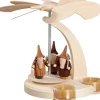 Seiffener Volkskunst eG Weihnachtspyramiden*Weihnachtspyramide mit Gnomen, 18 cm von