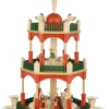 Richard Glässer GmbH Weihnachtspyramiden*Weihnachtspyramide mit Heiliger Familie, 2 – stöckig, 39 cm von Richard Glässer