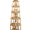 Richard Glässer GmbH Einzelstücke | Weihnachtspyramiden*Weihnachtspyramide mit Heiliger Geschichte, 5 - stöckig, elektrisch, 140 cm von Richard Glässer