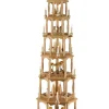 Richard Glässer GmbH Einzelstücke | Weihnachtspyramiden*Weihnachtspyramide mit Heiliger Geschichte, 6 - stöckig, elektrisch, 165 cm von Richard Glässer