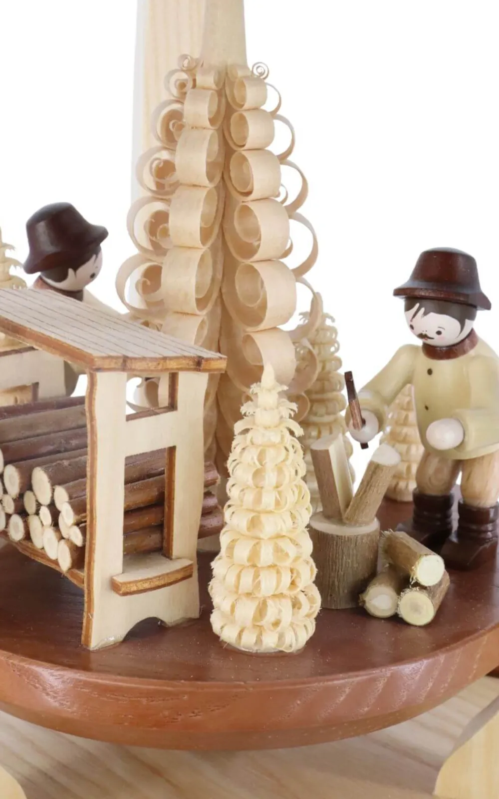 Legler Holz- und Drechslerwaren HODREWA Weihnachtspyramiden*Weihnachtspyramide mit Holzleute, 28 cm von Legler