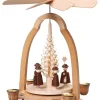 Thomas Preißler Weihnachtspyramiden*Weihnachtspyramide mit Kurrende, 24 cm von