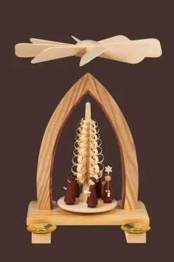Heinz Lorenz Neuheiten | Weihnachtspyramiden*Weihnachtspyramide mit Kurrende, 26 cm von