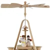 Richard Glässer GmbH Auslaufartikel | Weihnachtspyramiden*Weihnachtspyramide mit musizierenden Schneemännern, 28 cm von Richard Glässer
