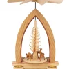 Heinz Lorenz Neuheiten | Weihnachtspyramiden*Weihnachtspyramide mit Rehen, 28 cm von