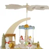 Zenker Bestseller | Weihnachtspyramiden*Weihnachtspyramide mit Schneemännern - Karussell, 28 cm von Ralf