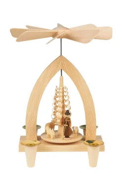 Heinz Lorenz Weihnachtspyramiden*Weihnachtspyramide Schafe, 26 cm von
