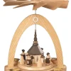 Albin Preißler Neuheiten | Weihnachtspyramiden*Weihnachtspyramide Seiffener Kirche mit Kurrende, , 28 cm von