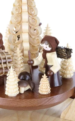 Legler Holz- und Drechslerwaren HODREWA Weihnachtspyramiden*Weihnachtspyramide Waldleute von HODREWA Legler