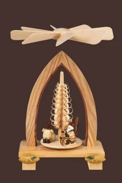 Heinz Lorenz Neuheiten | Weihnachtspyramiden*Weihnachtspyramide Weihnachtsmotiv, 26 cm von