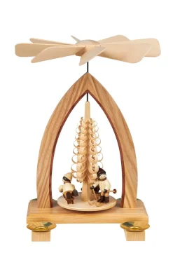 Heinz Lorenz Weihnachtspyramiden*Weihnachtspyramide Winterkinder, 26 cm von