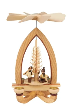 Heinz Lorenz Weihnachtspyramiden*Weihnachtspyramide Winterkinder, 28 cm von
