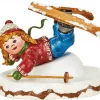 Kinder Hubrig Volkskunst Neuheiten | Hubrig Winterkinder*Winterkind Bauchlandung von