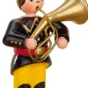 Kinder Hubrig Volkskunst Neuheiten | Hubrig Winterkinder*Winterkind Bergmann mit Tenorhorn, 9 cm, von