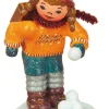 Kinder Hubrig Volkskunst Neuheiten | Hubrig Winterkinder*Winterkind Schulmädchen von
