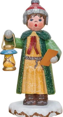Kinder Hubrig Volkskunst Hubrig Winterkinder*Winterkind Sternsinger - Benjamin, 8 cm von