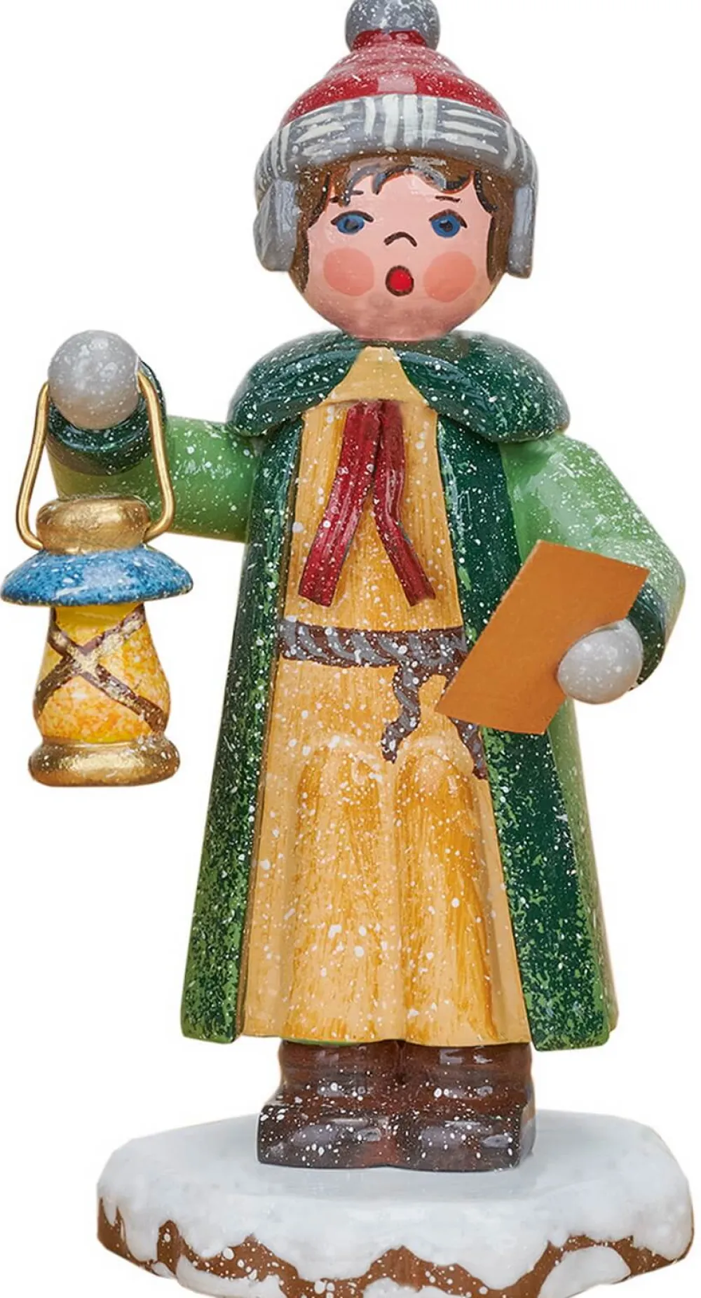 Kinder Hubrig Volkskunst Hubrig Winterkinder*Winterkind Sternsinger - Benjamin, 8 cm von