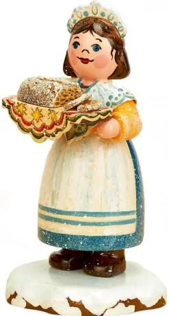 Kinder Hubrig Volkskunst Neuheiten | Hubrig Winterkinder*Winterkind Zuckerbäckerin von