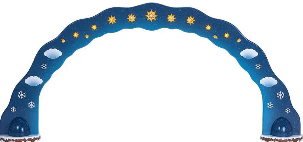 Kinder Hubrig Volkskunst Hubrig Winterkinder*Winterkinder - Himmelsbogen, 110 cm von