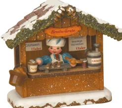Kinder Hubrig Volkskunst Neuheiten | Hubrig Winterkinder*Winterkinder Bratwursthäusel von
