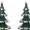 Kinder Hubrig Volkskunst Hubrig Winterkinder*Winterkinder-Zubehör, 2er Set Winterbaum, 8 cm von